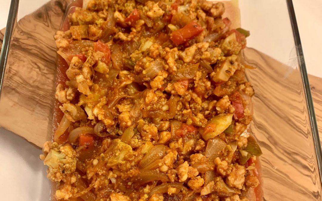 Verdures amb soja texturitzada