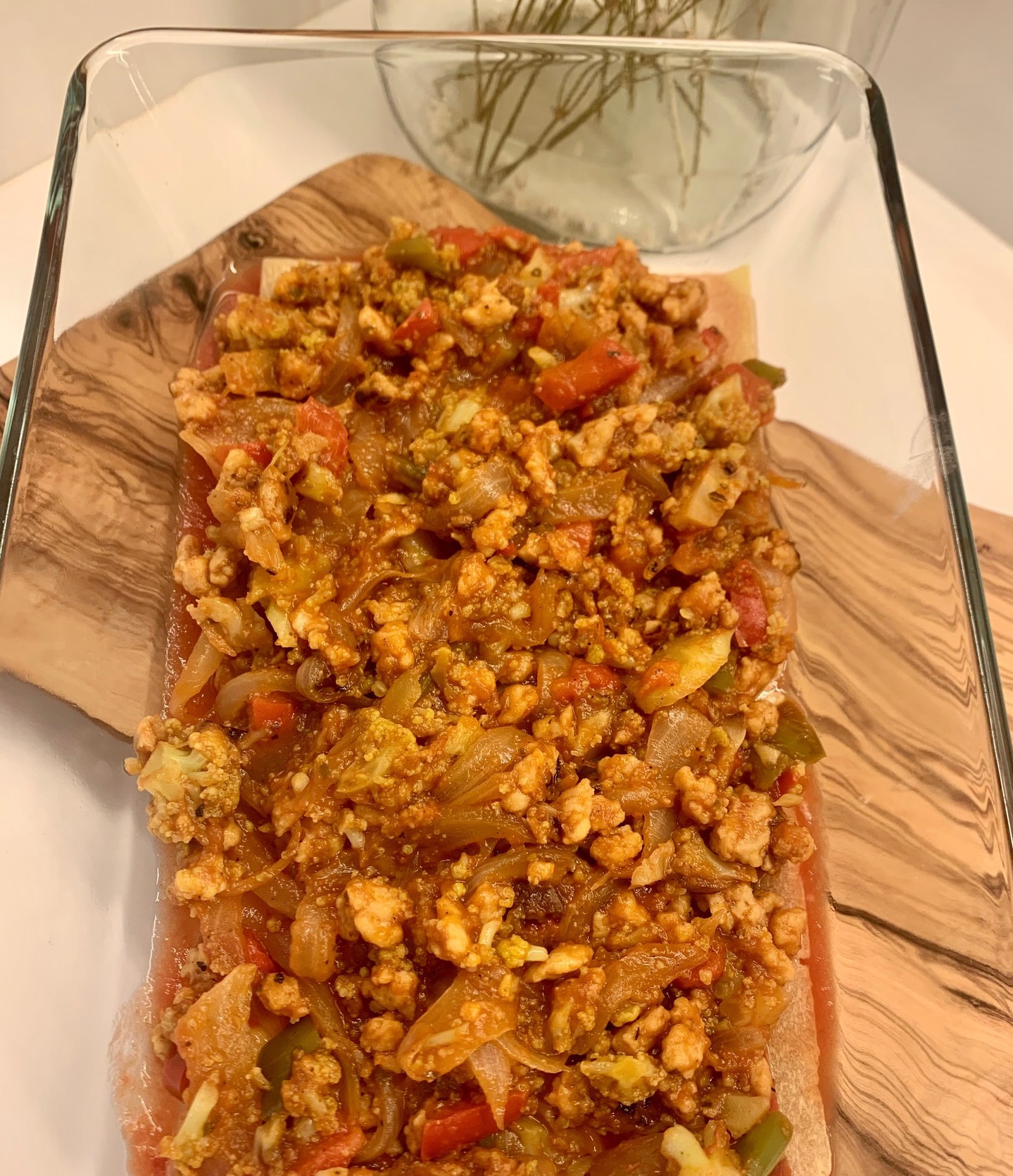 Verdures amb soja texturitzada