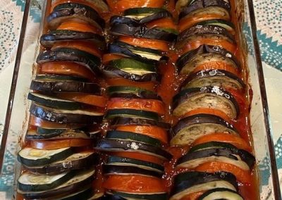 Ratatouille o pisto de verduras al estilo francés