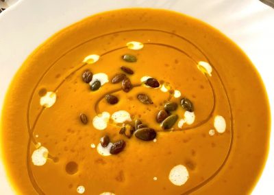 Crema de carbassa i curri