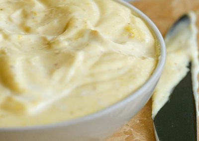 Maionesa light i proteica