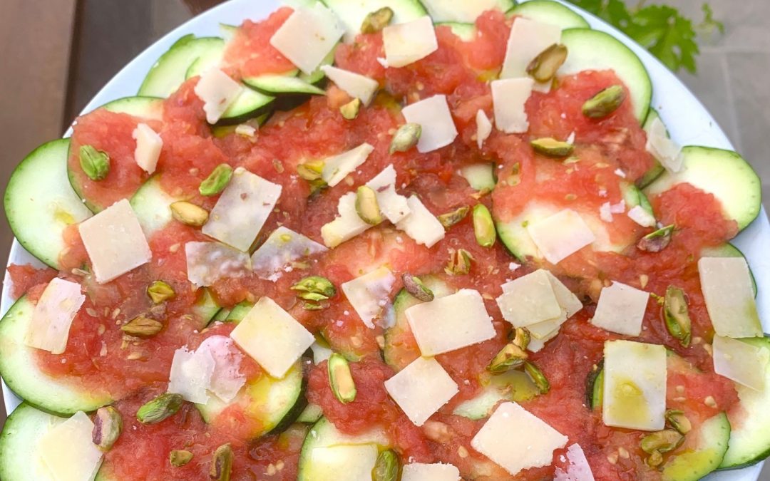Carpaccio de carbassó