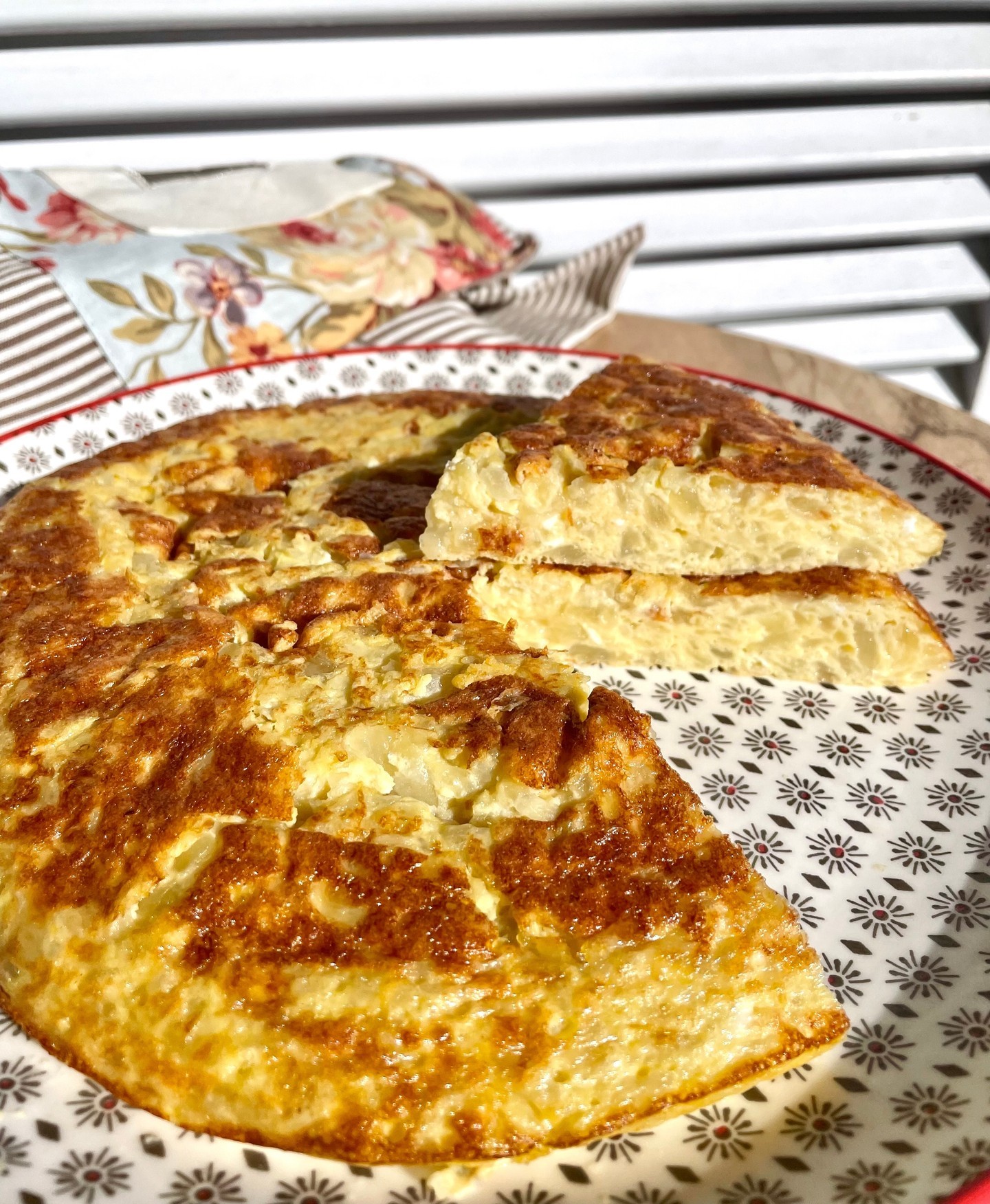 Truita de patates light